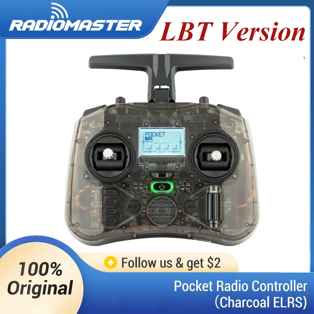 Radiomaster Pocket LBT para UE - Radiomaster Pocket Elrs M2 avaliação e preço